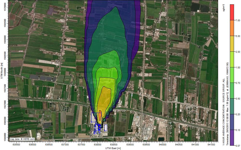 TSP dispersion